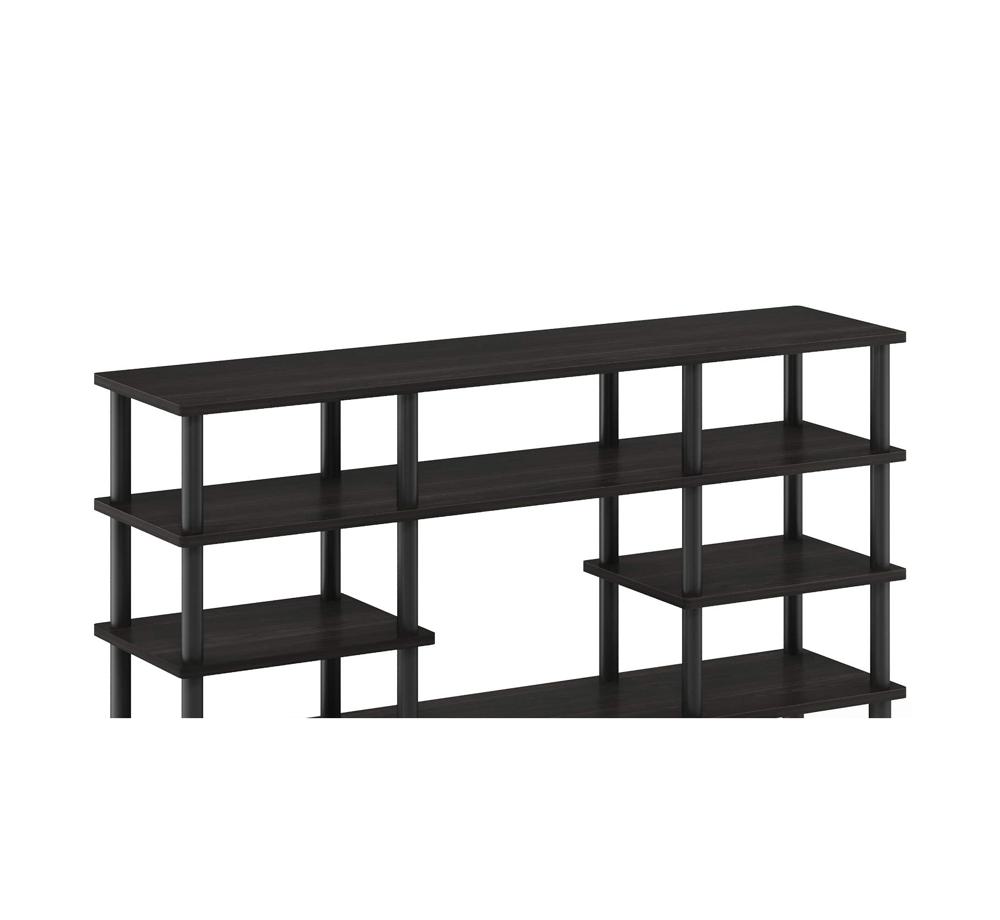 Amazon.com: Furinno Turn-N-Tube 4-Tier Multipurpose Wide Shelf TV